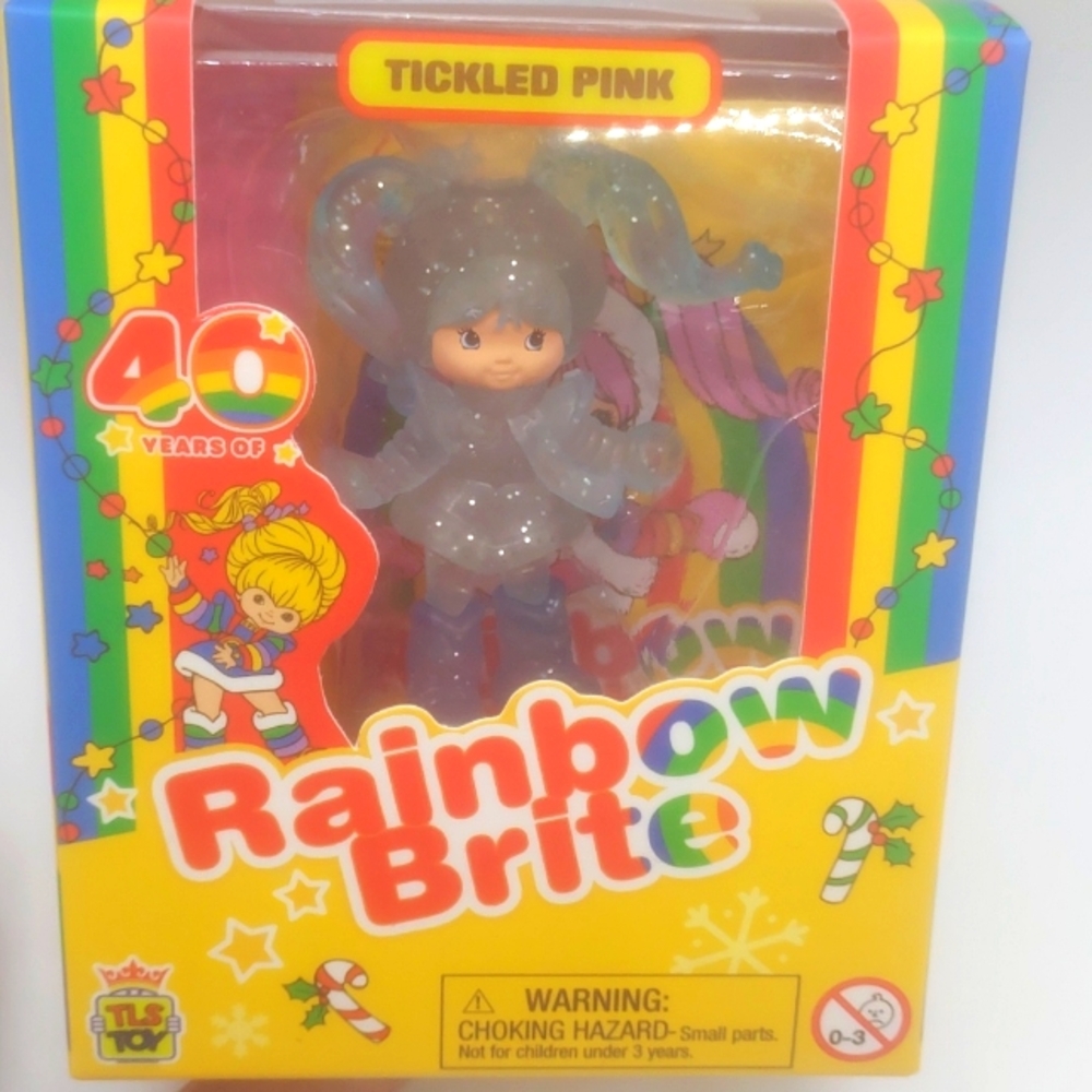 NIB‎ Tickled Pink Chase Rainbow Brite Cheebee 40th Anniversary Holiday Winter